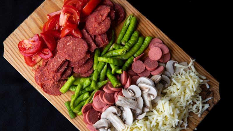 BBQ Smokehouse pizza with smoky barbecue sauce and grilled chicken